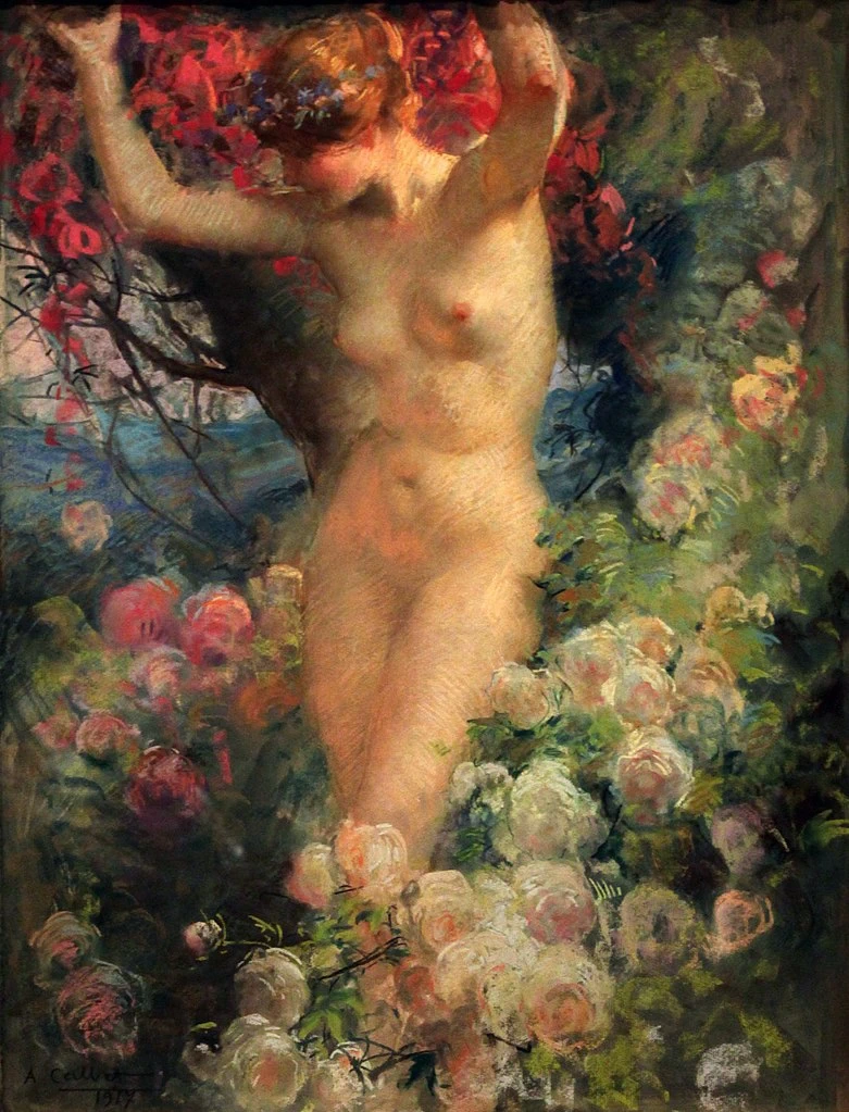 Tra le rose - Musée des Beaux, Arts de la Ville de Paris